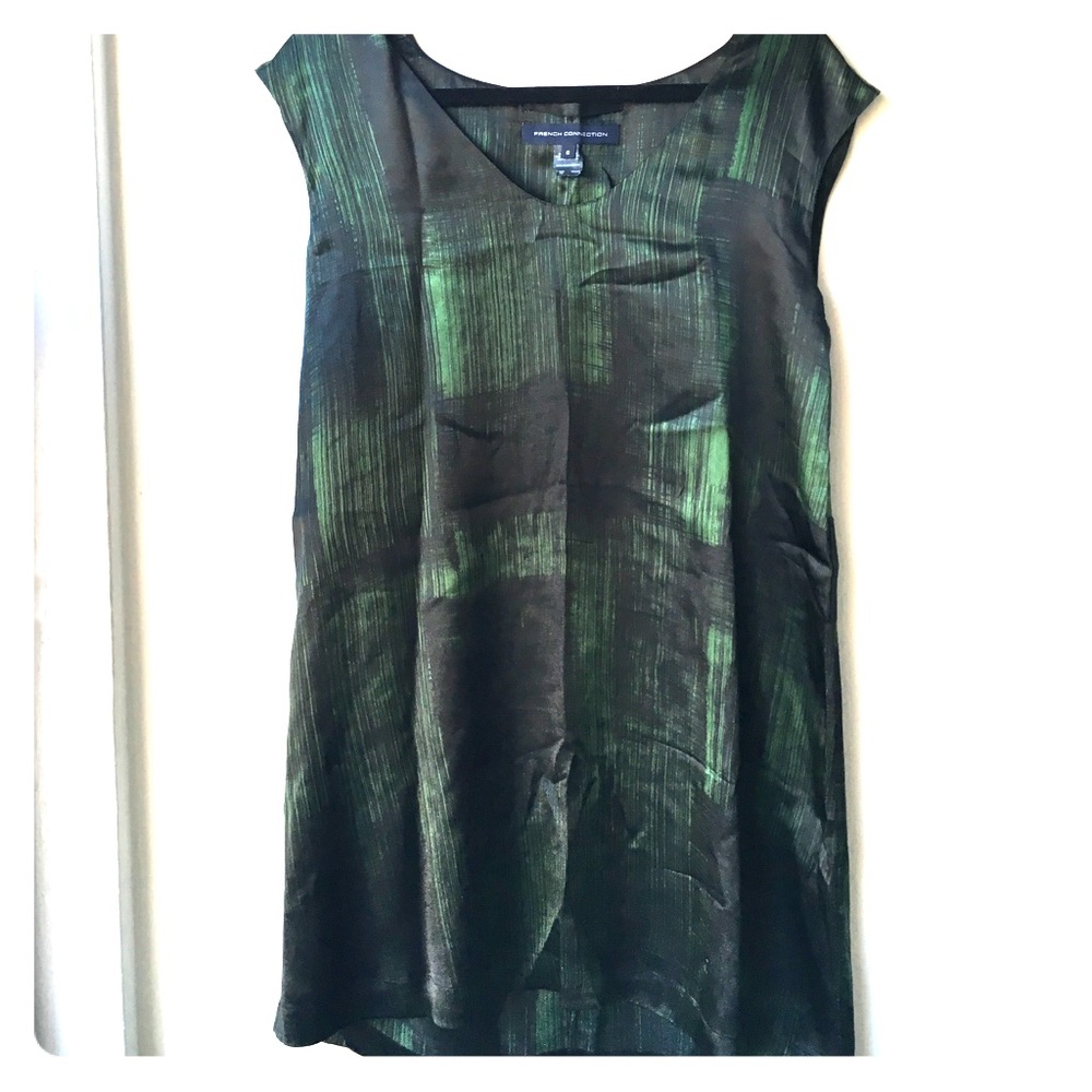 French Connection silk shirt/dress