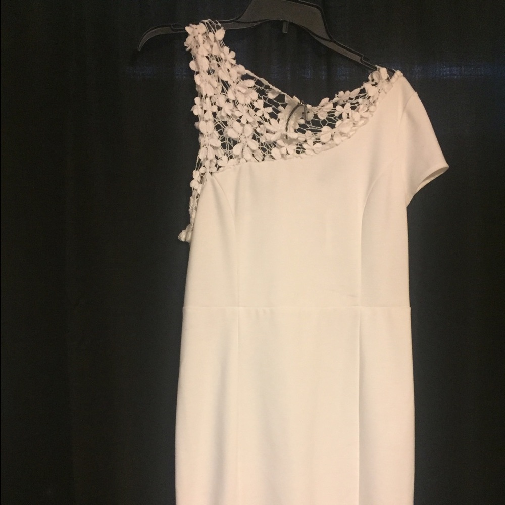 Fab'rik white lace dress