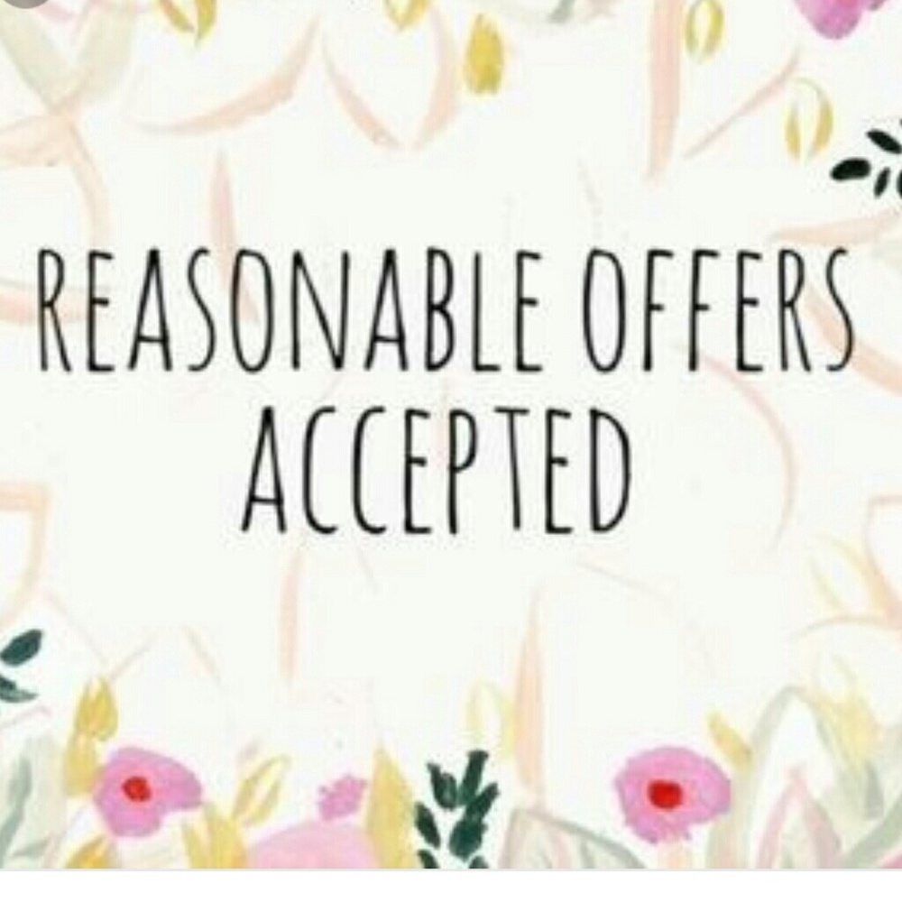 Make reasonable offers