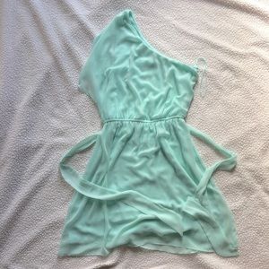 Express One Shoulder Dress