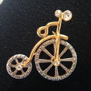 Big Wheel Bicycle Brooch/Pin