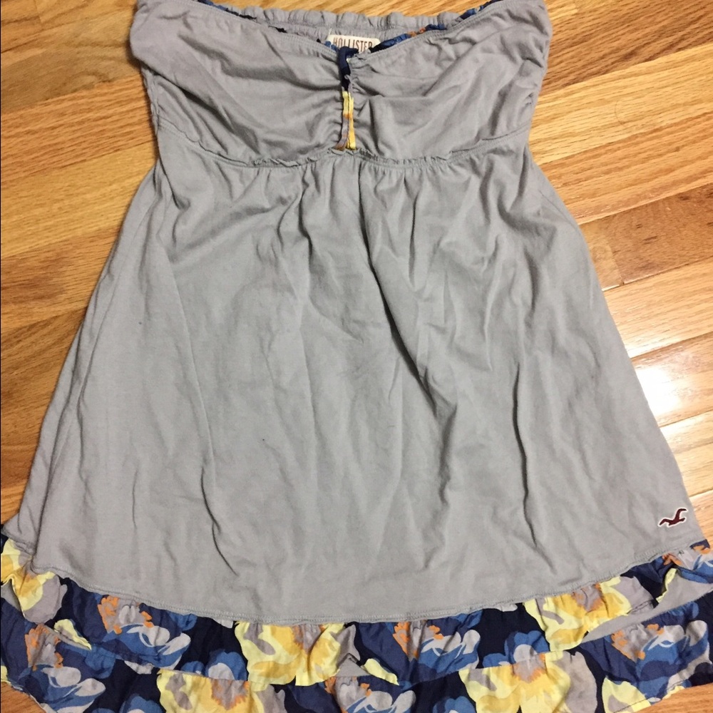 Hollister sleeveless, strapless top