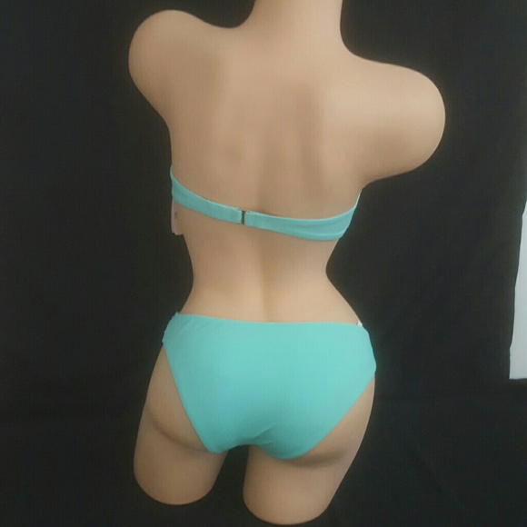 Victoria's Secret 34B SMALL crochet BIKINI BUNDLE