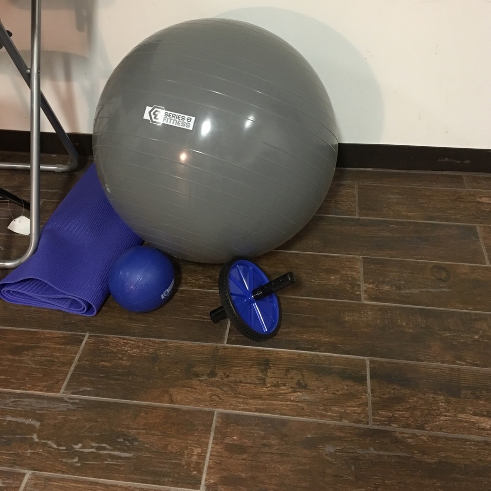 Exercise workout set