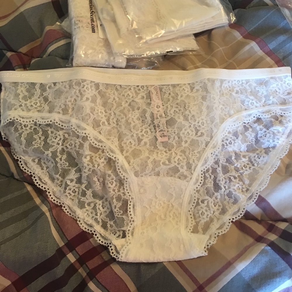 White Lace Victoria Secret Underwear