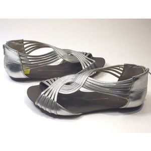 DV|Dolce Vita Dori 2 Silver Flat Sandal