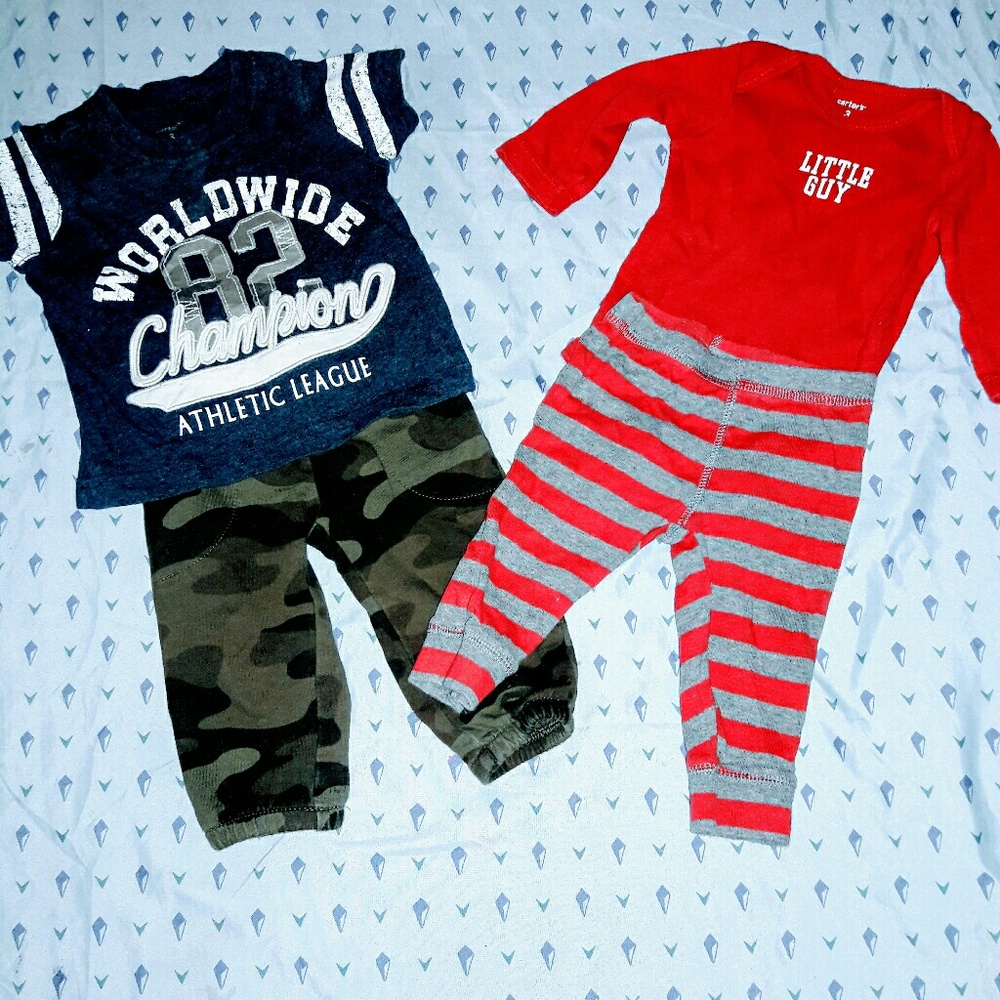 Carter's shirt and pants