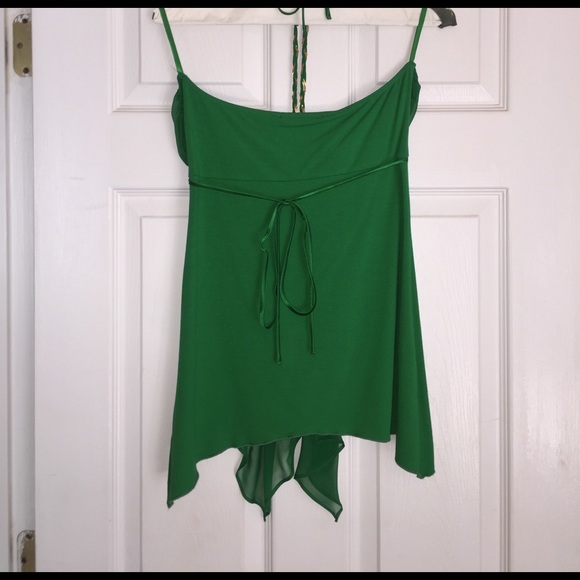 Green Arden B strapless top. - Picture 3 of 4