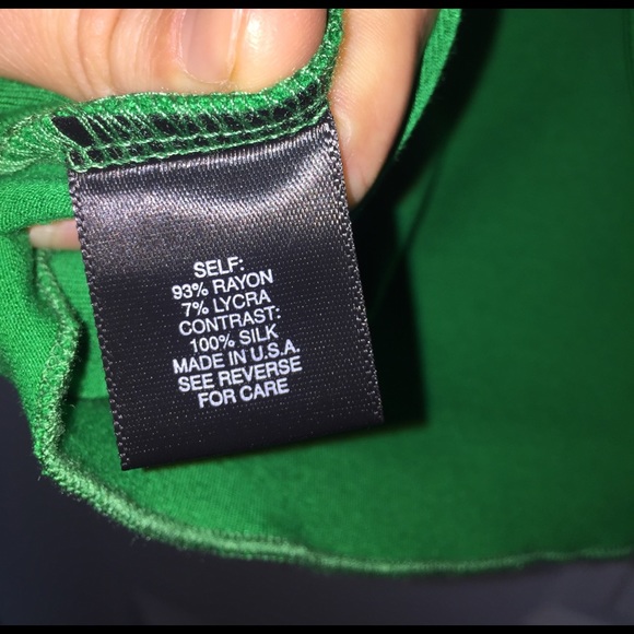 Green Arden B strapless top. - Picture 4 of 4