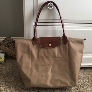 Longchamp "large le Pilage" tote