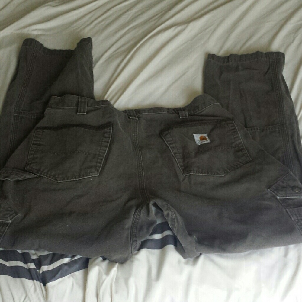 Carhartt 33x32 brown pants