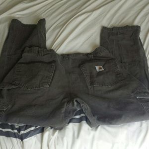 Carhartt 33x32 brown pants