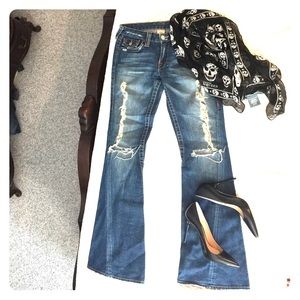 True Religion Destroyed Jeans, 29