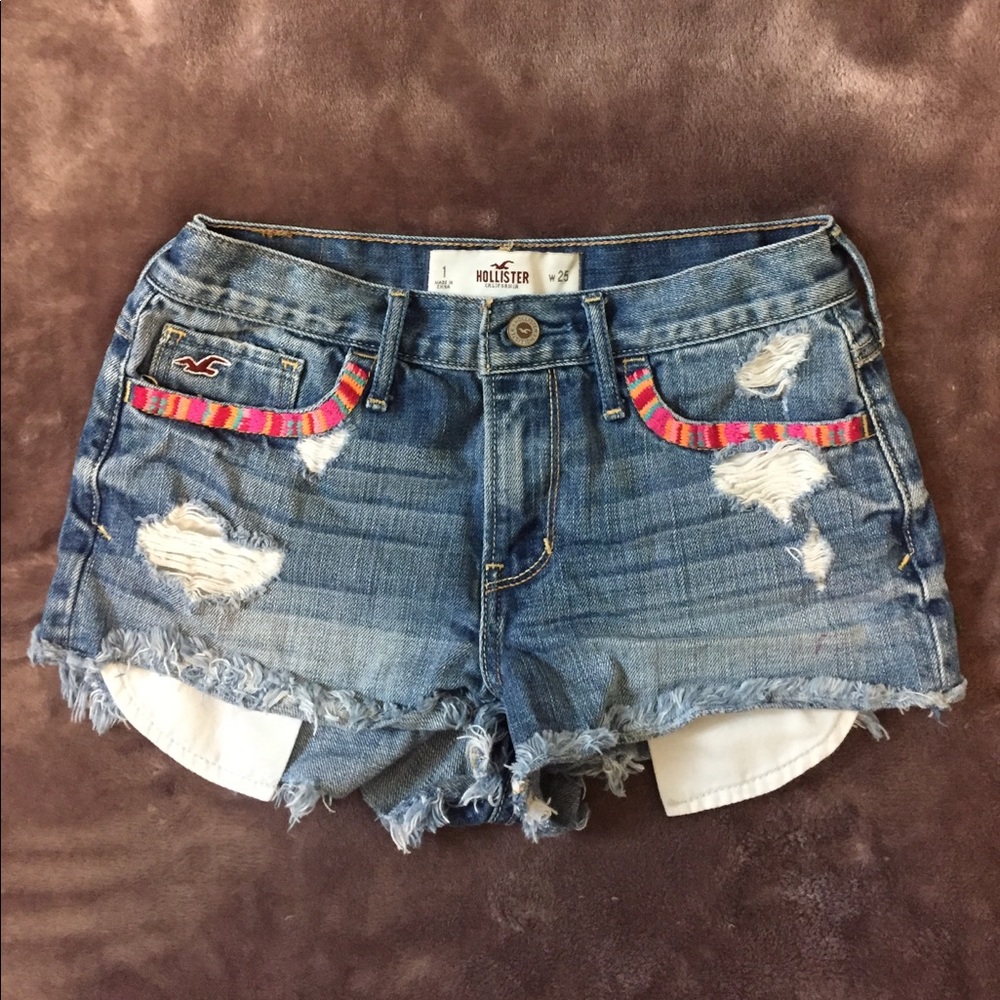 Hollister High Waisted Jean Shorts 🌞