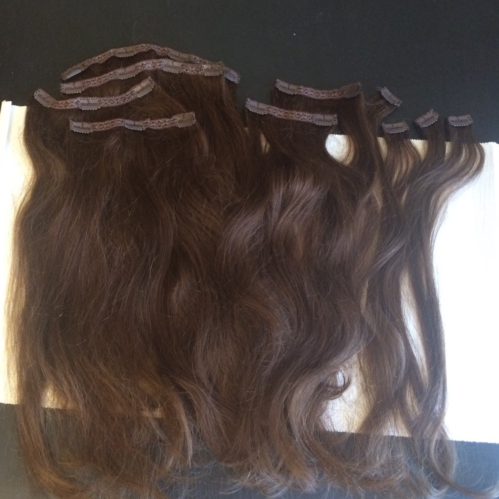 20 inch Bellami human hair clip in extensions