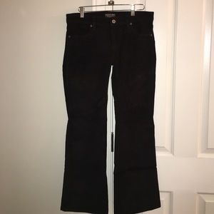Polo Jeans Co ladies black cords-like new! SZ 4X32