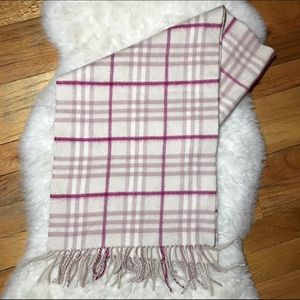Burberry cashmere scarf