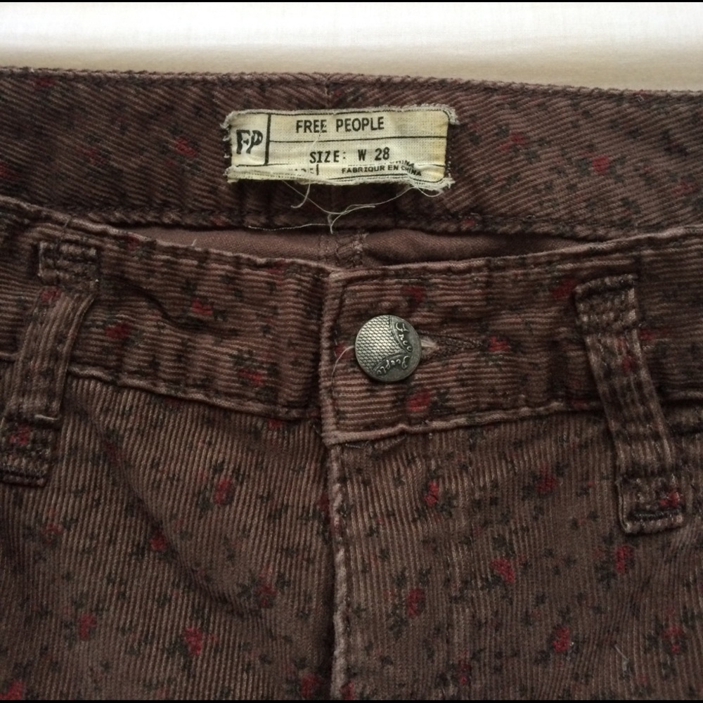 Free People Corduroys