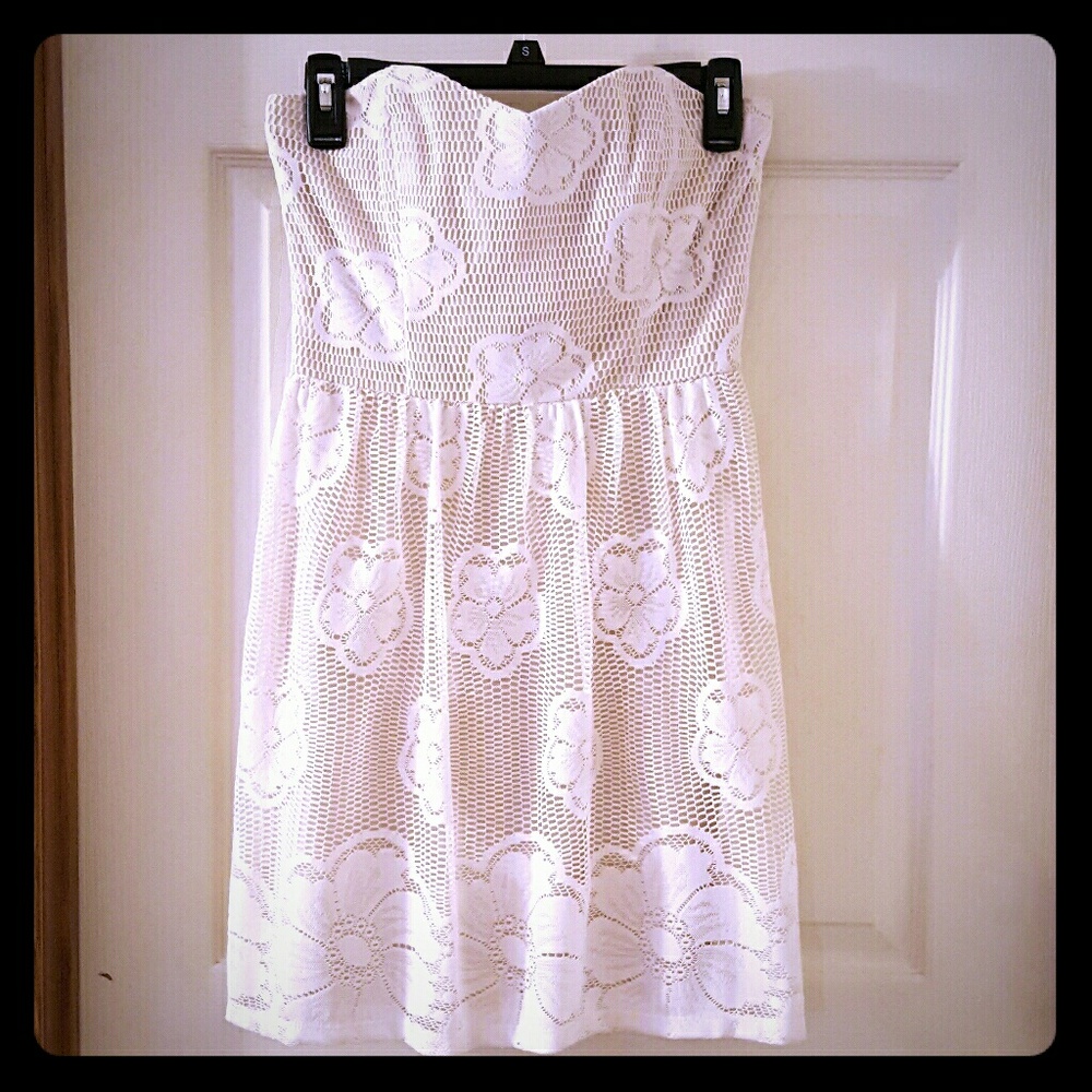Junior's Floral Knit Dress