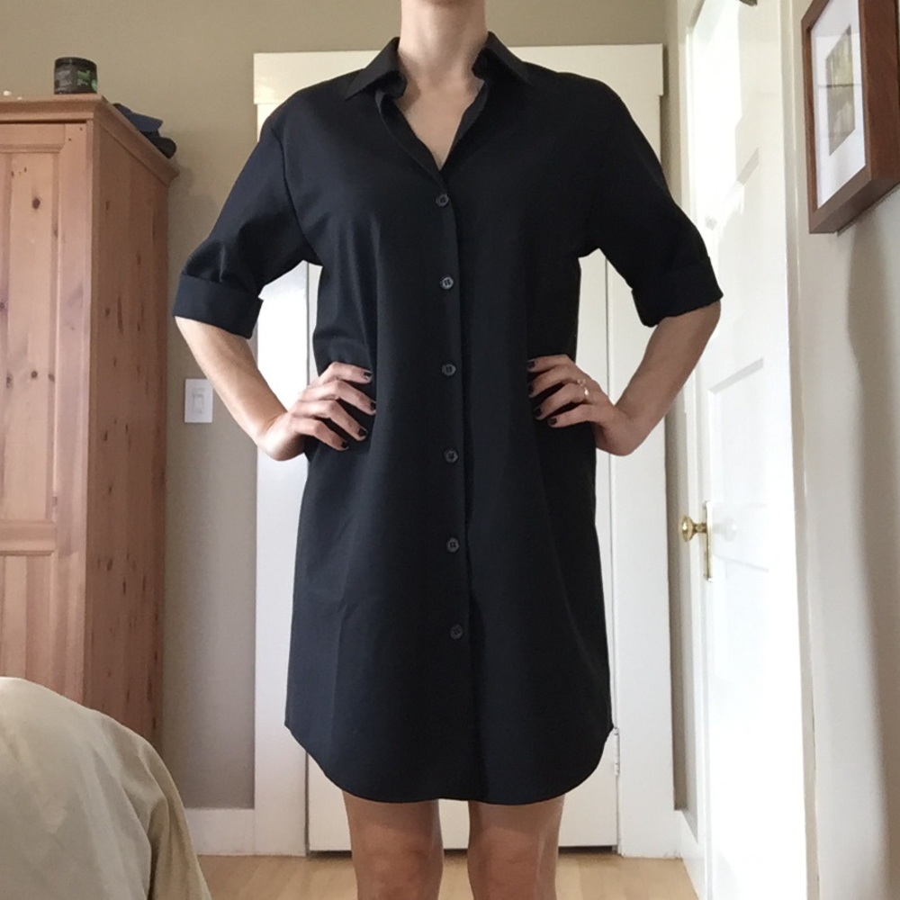 FINAL MARKDOWN MUST GO!! Menswear Shirt Dress