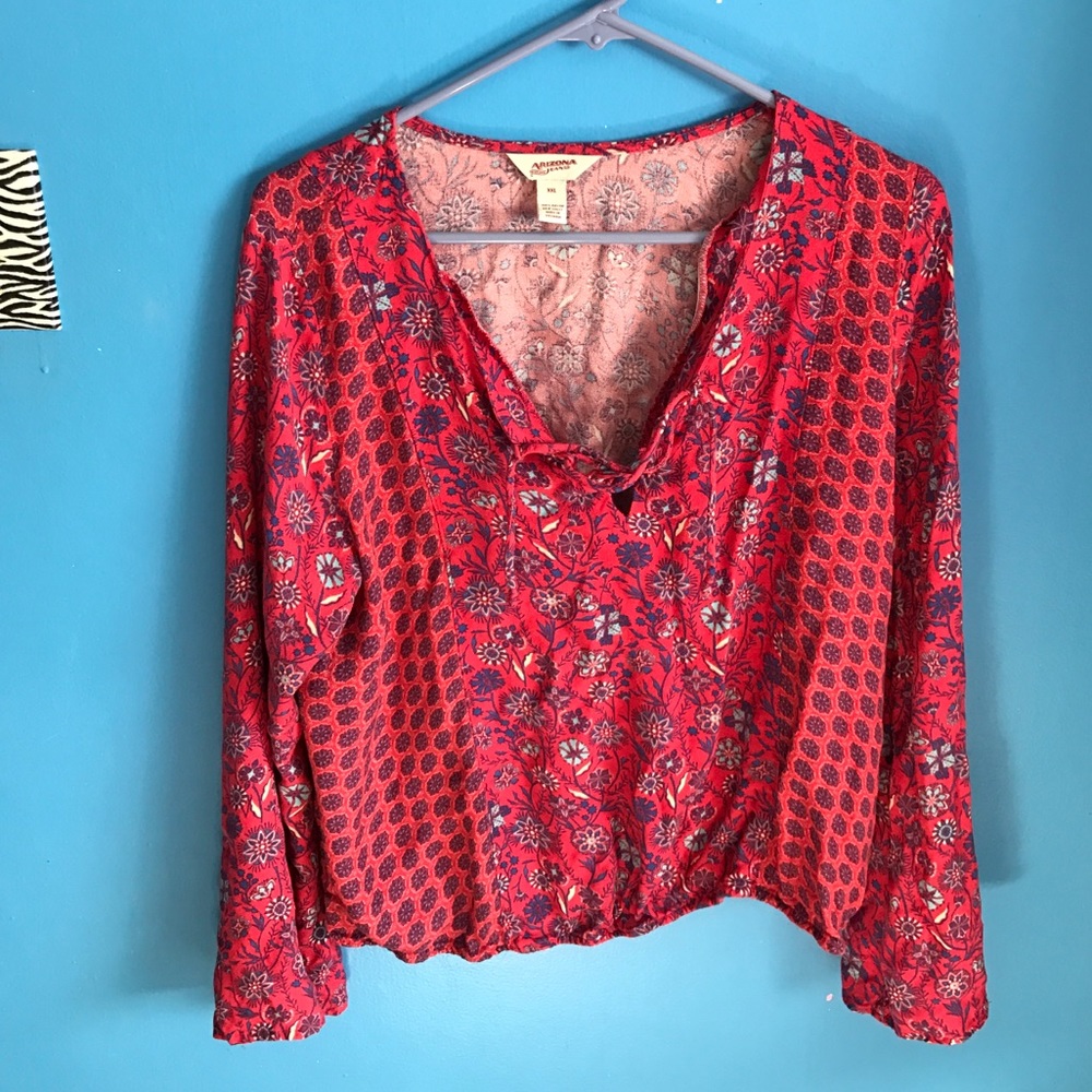 Lace up arizona shirt