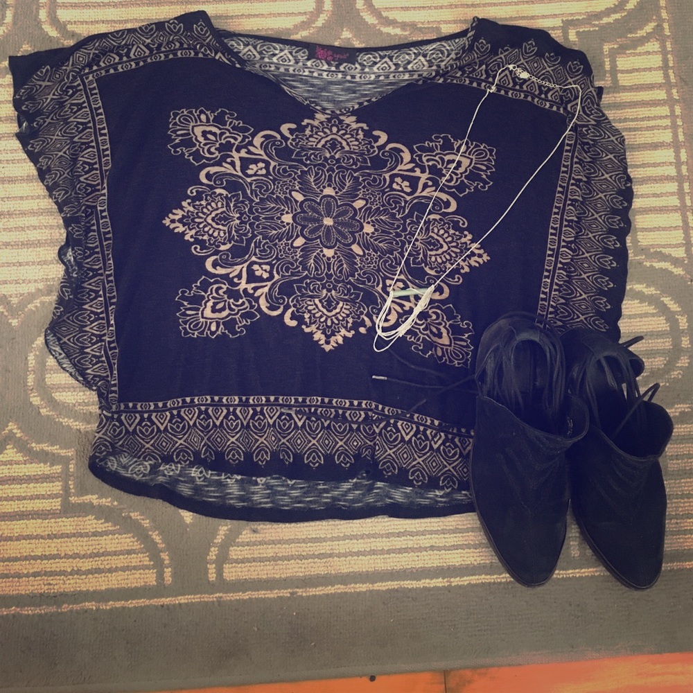 Bohemian style shirt