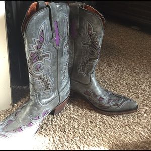 Lucchese cowboy boots.  9 1/2.