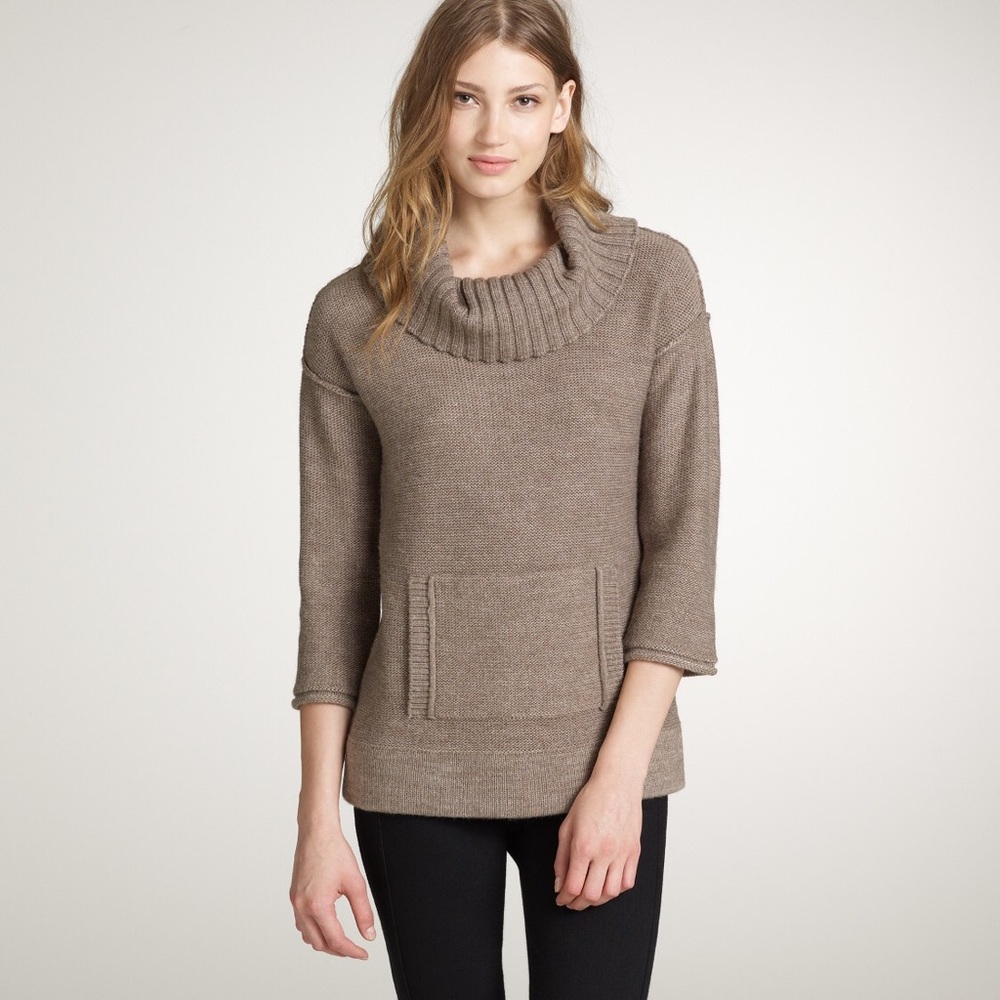 J. Crew Amadé Sweater cowlneck size small $98