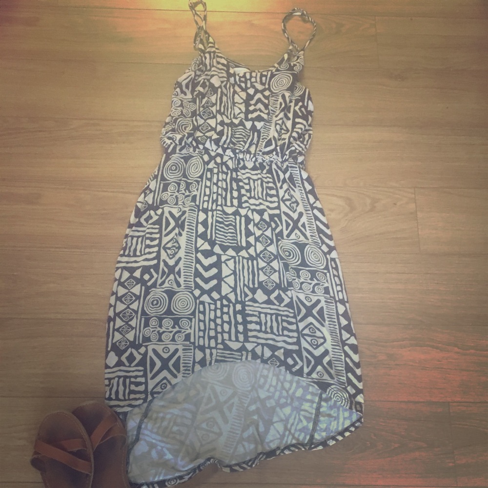 High-low Print Dress!
