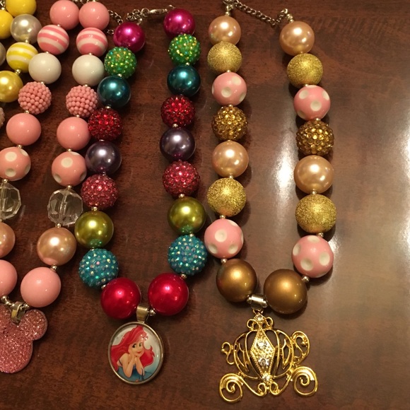 DISNEY BUBBLEGUM NECKLACES - Picture 3 of 5