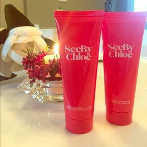 See by Chloe - perfumed body lotion + shower gel
