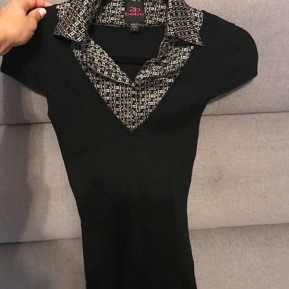 Bebe sweater/shirt ( attached)