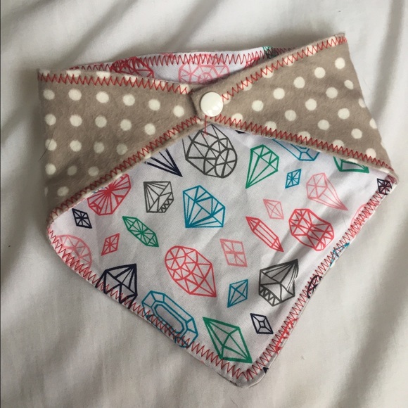 Bandana bib reversible - Picture 3 of 4