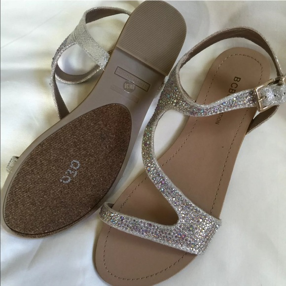 NWOB BCBG Studded Sandals size 8 - Picture 4 of 4