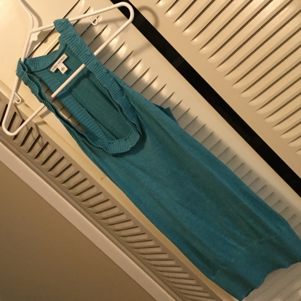Teal Banana Republic Racerback tank