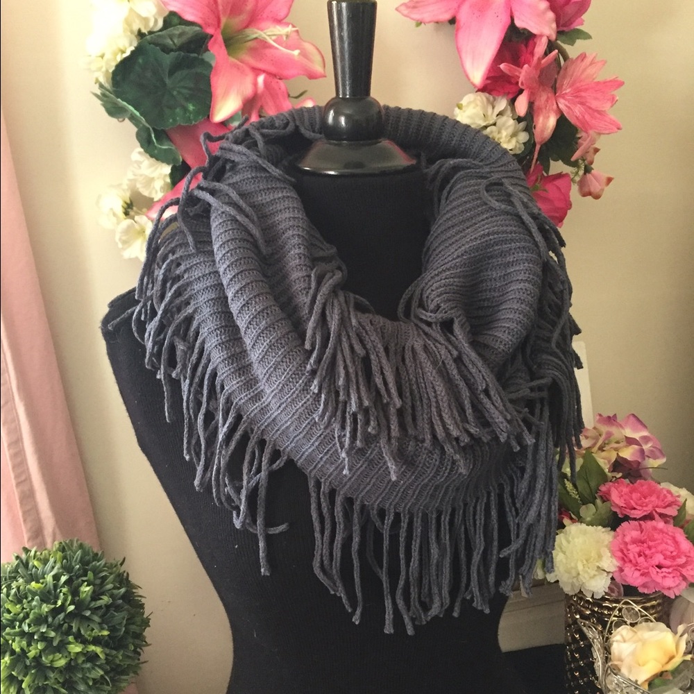 Pretty infinity scarves
