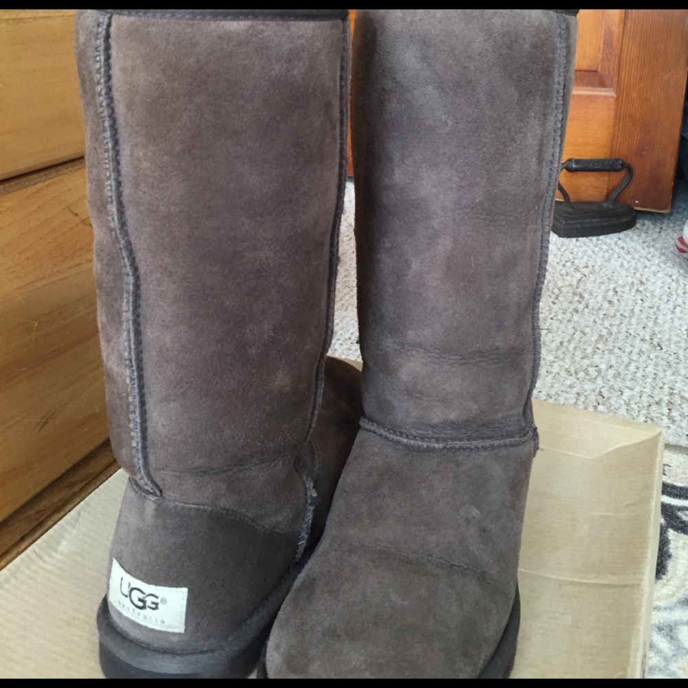 Brown Tall Authentic Ugg Boots