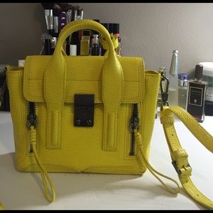 3.1 Phillip Lim yellow mini Pashli Satchel