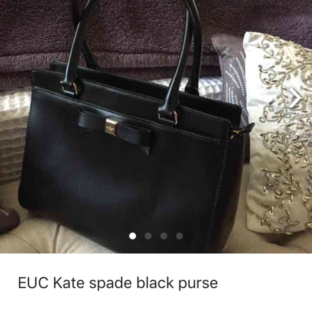 SOLD. SOLD. EUC Kate Spade black purse