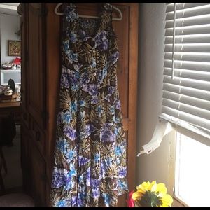 *FINAL MARKDOWN*CUTE Summer Maxi-Length Dress NWOT