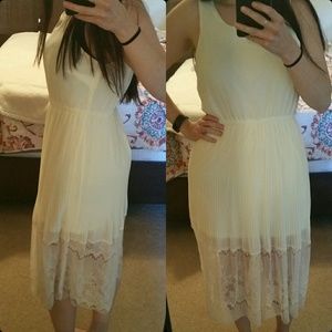 Off white lace dress