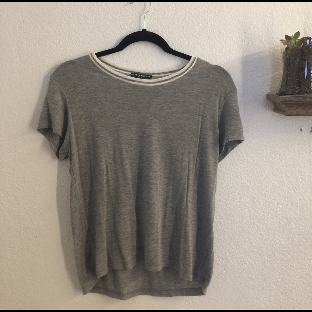 Brandy Grey Tee