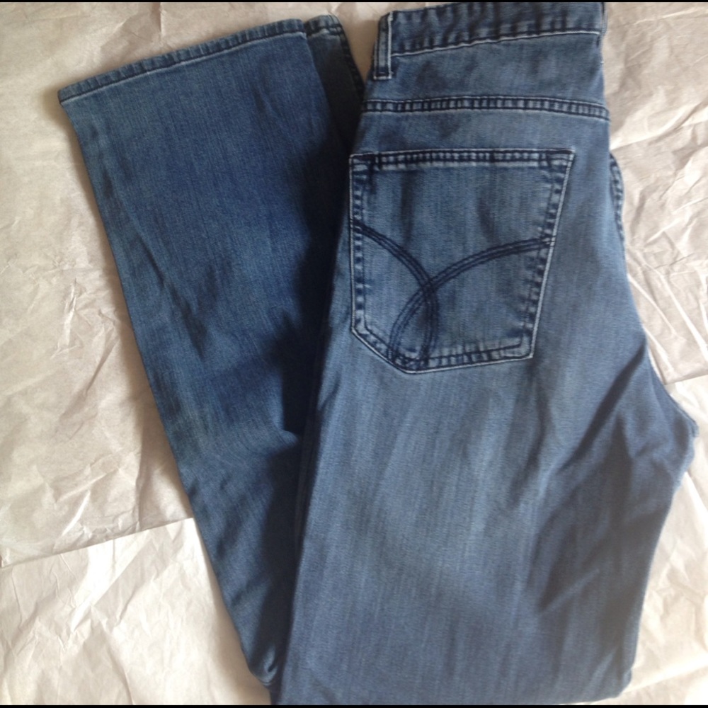 |LightWash| Calvin Klein Straight Jeans