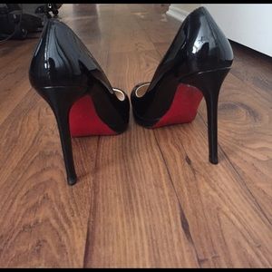 Black Heels with Red Soles
