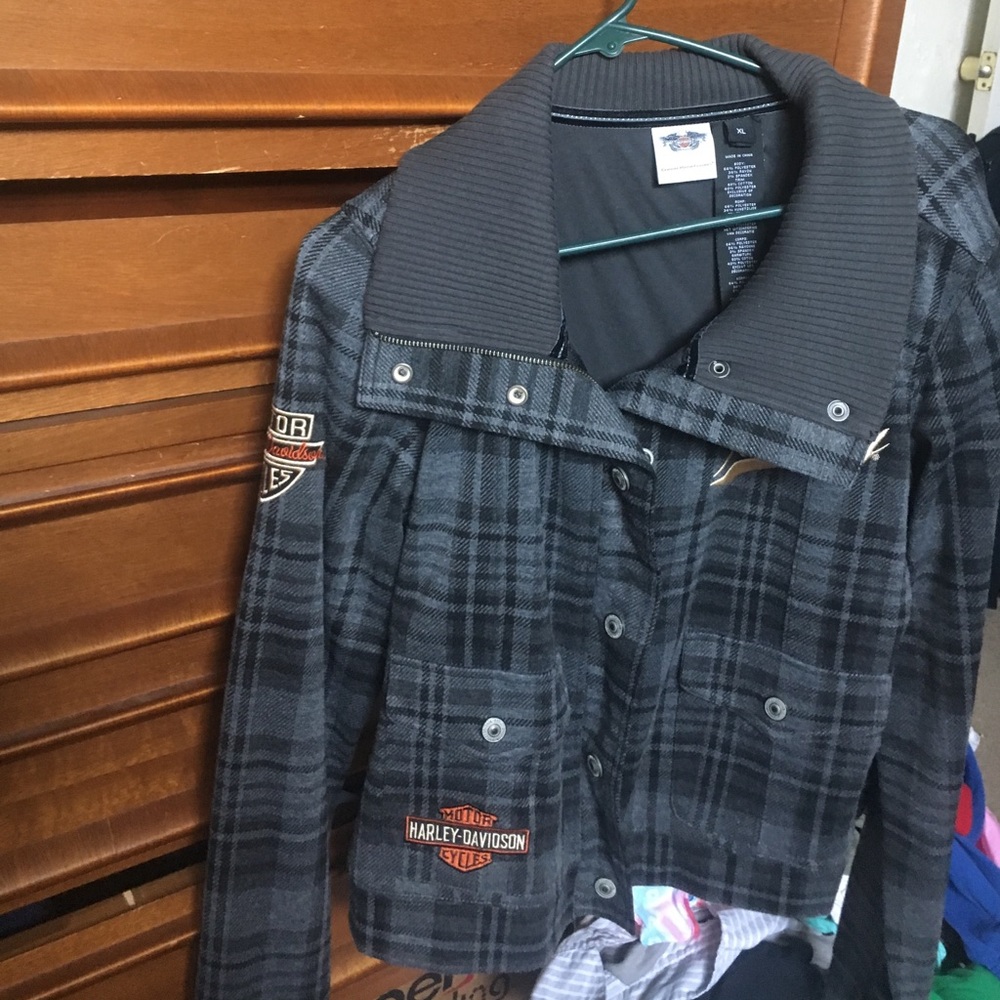 Harley Davidson sweater jacket
