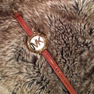 Michael Kors leather watch