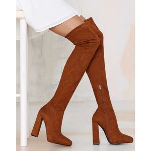 Jeffrey Campbell over the knee boots