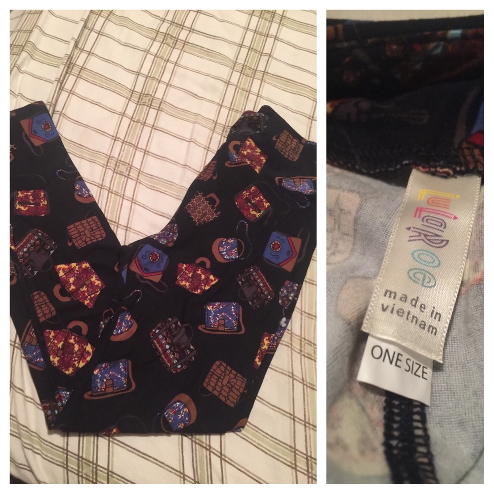 NWOT OS PURSE LEGGINGS