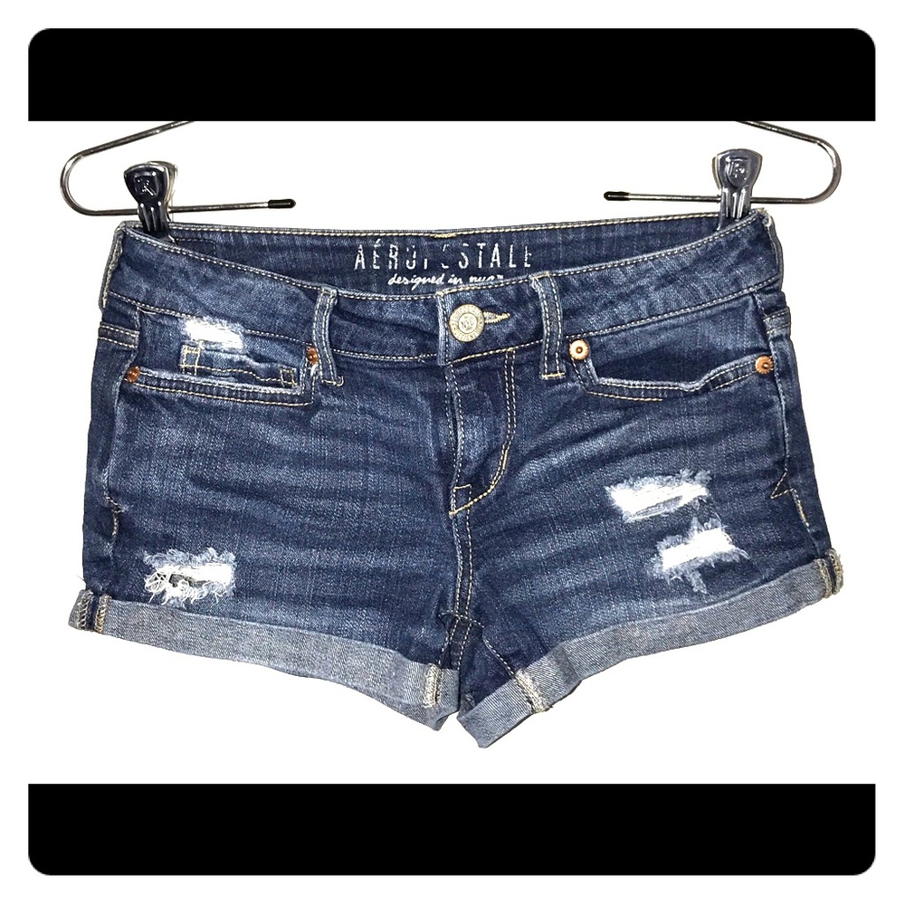 AEROPOSTALE JEAN SHORTS