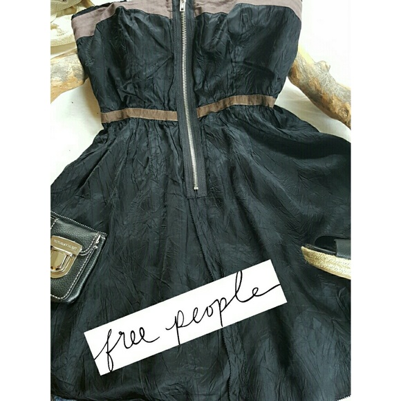 Free People Dresses & Skirts - FREE PEOPLE CONVERTIBLE BLACK COCKTAIL DRESS